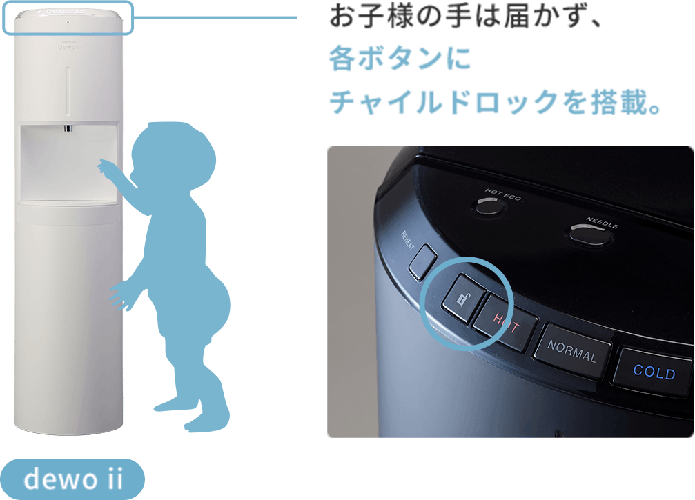 特長｜dewo ii（デュオツー）｜天然水ウォーターサーバー・フレシャス公式