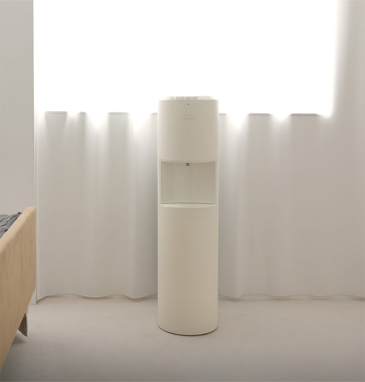 ウォーターサーバー　dewo BSS-340 ホワイト 天然水】新しくなった” FRECIOUS dewoⅱ（フレシャス・デュオツー