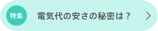 電気代の安さの秘密は？