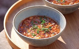 レンズ豆とにんじんのスープ
