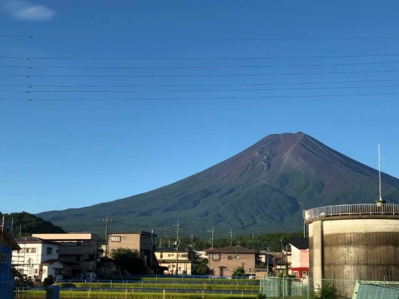 本日の富士山の画像