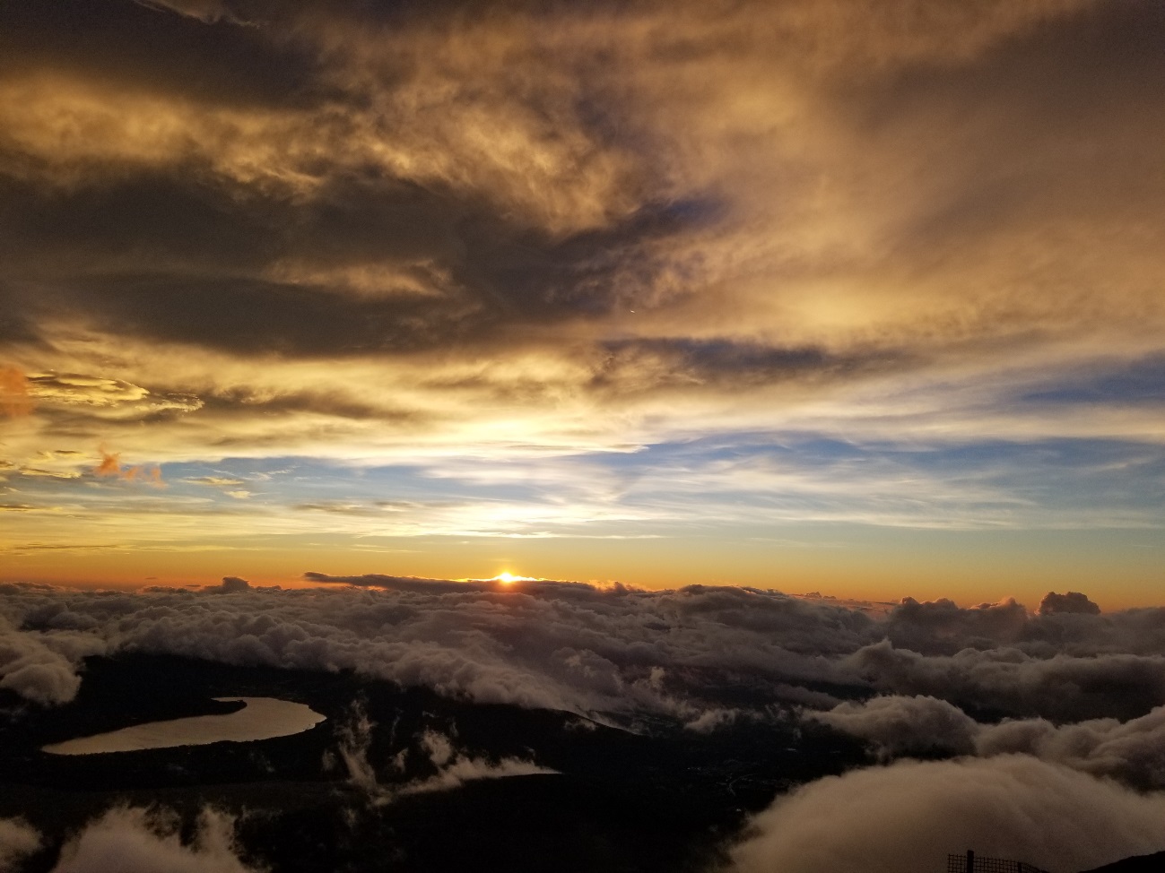 富士山からの景色