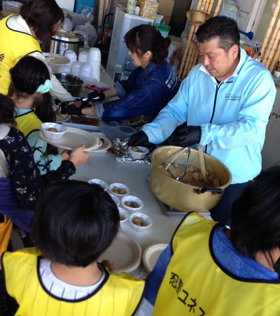 新米試食会の様子