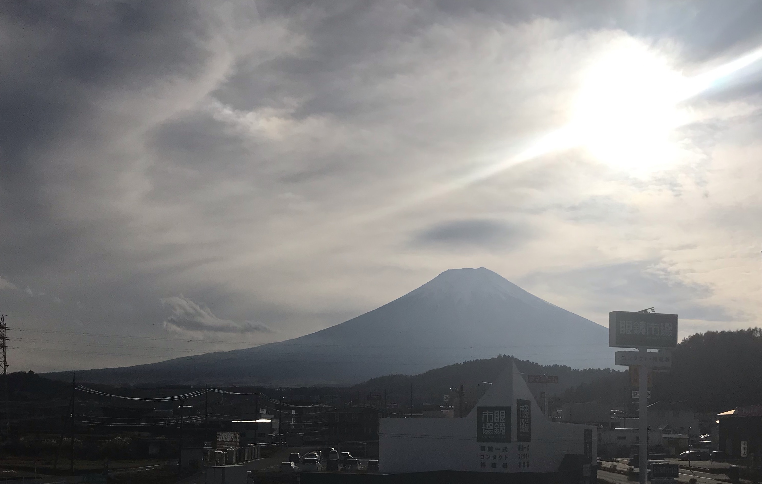 今日の富士山