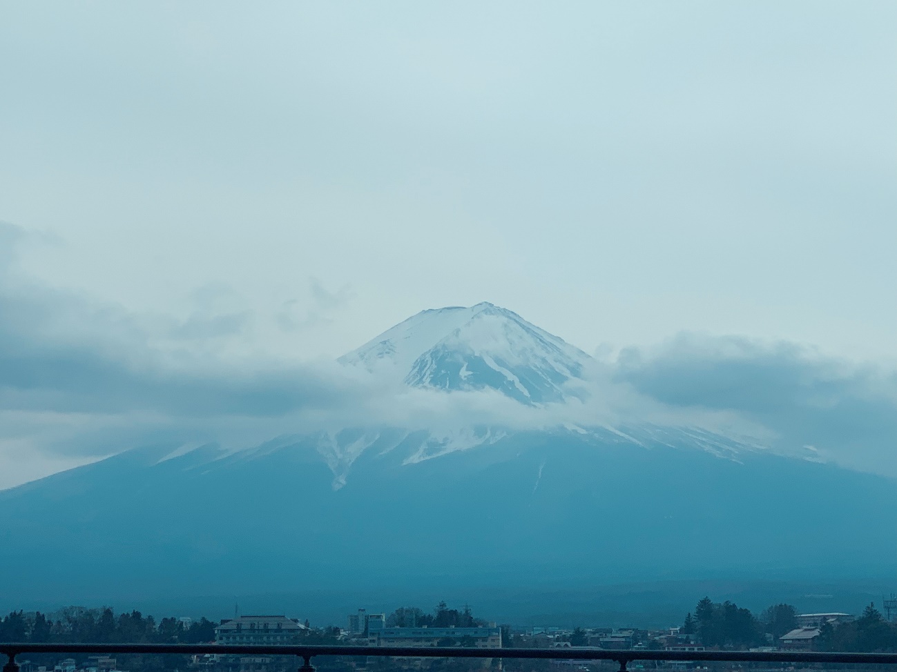 富士山の写真、農鳥