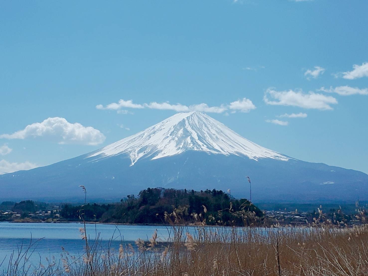 大石公園からの富士山