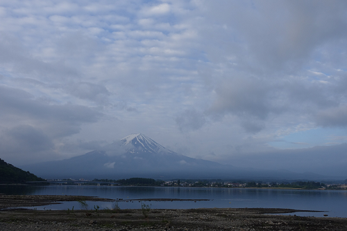 世界遺産ヨガ当日の富士山