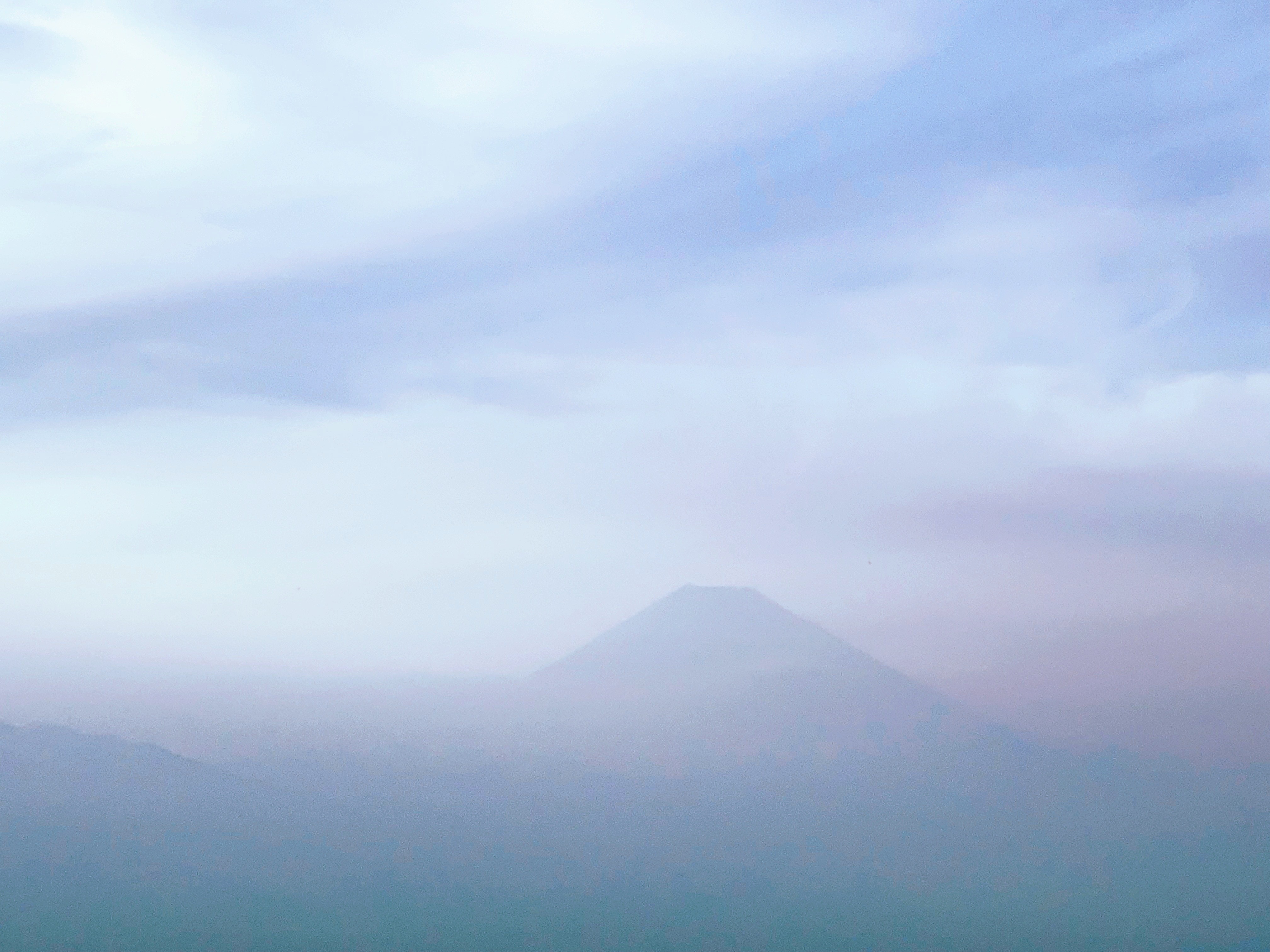 本日の富士山の写真