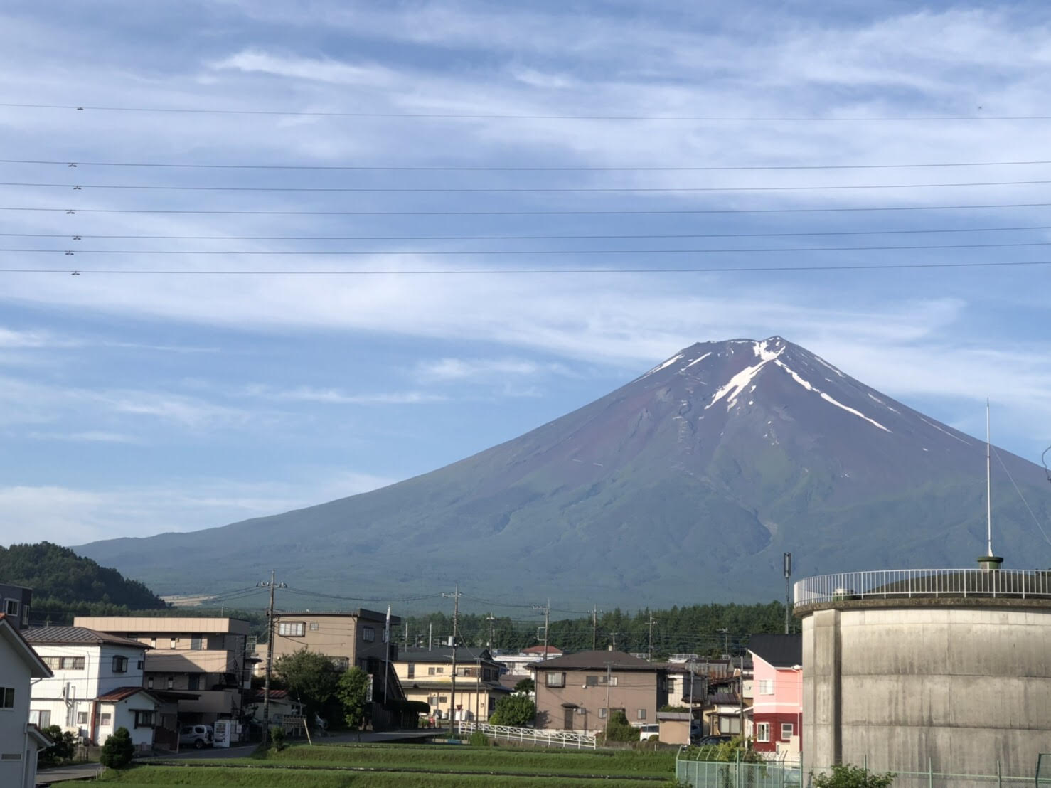 7月の富士山の写真