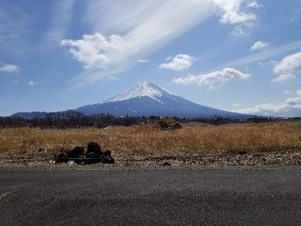 静岡県からの富士山