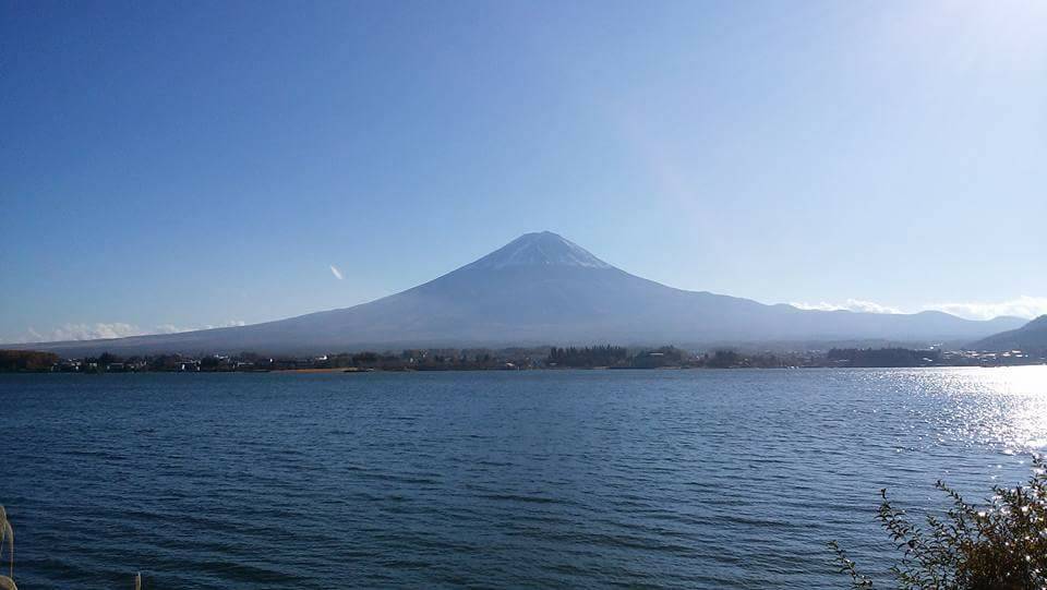 河口湖大石からの富士山