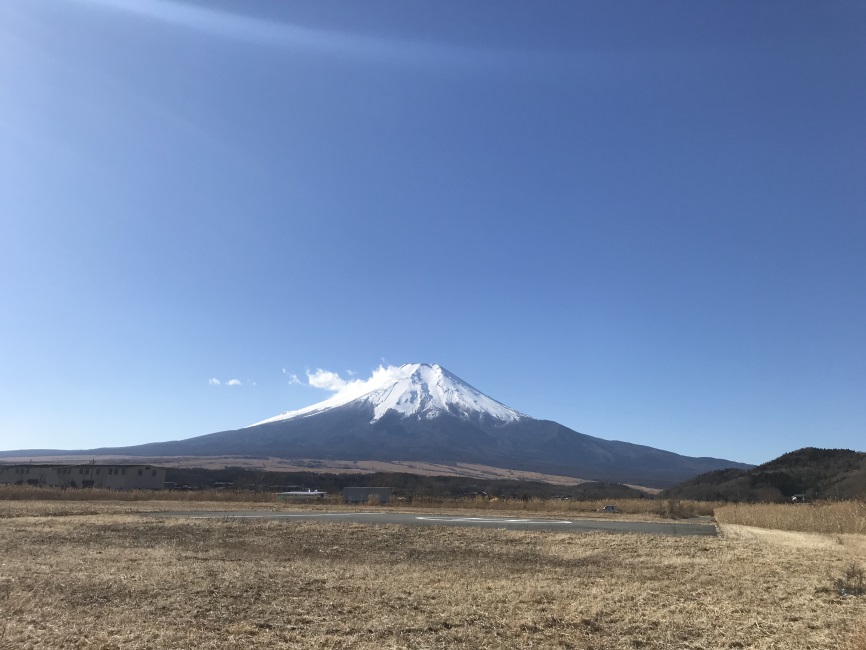 忍野村から望む富士山