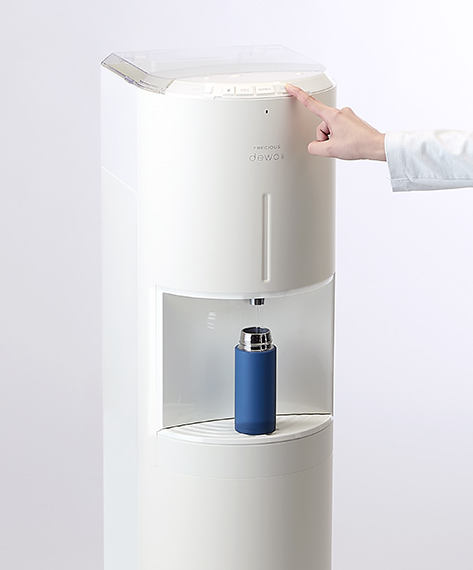 フレシャスDewo ウォーターサーバー Amazon.co.jp: FRECIOUS dewo bottle ウォーターサーバー(スカイグレー