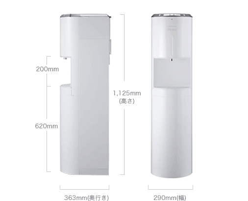 ウォーターサーバーの仕様