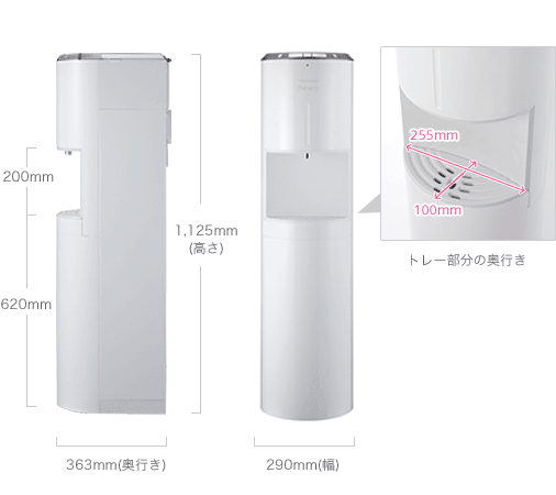 ウォーターサーバーの仕様