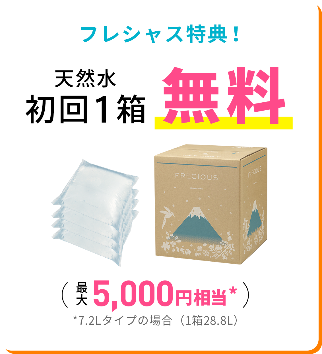 every frecious特典 初月レンタル無料 + Amazonギフト券3,300円分プレゼント さらに抽選で豪華グッズプレゼント