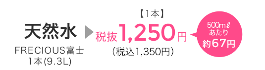 天然水¥1,188