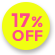 17%off